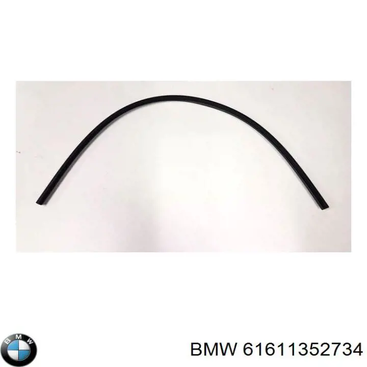 Резинка щетки стеклоочистителя водительская на BMW 7 (E38) купить.