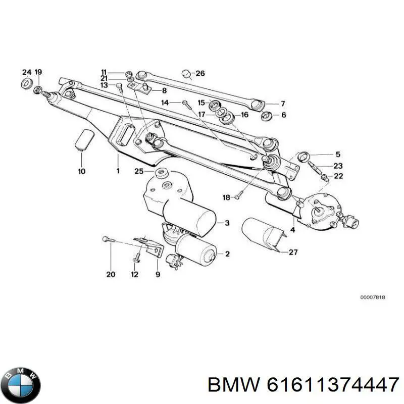  BMW 61611374447 цена, от 6.12 USD