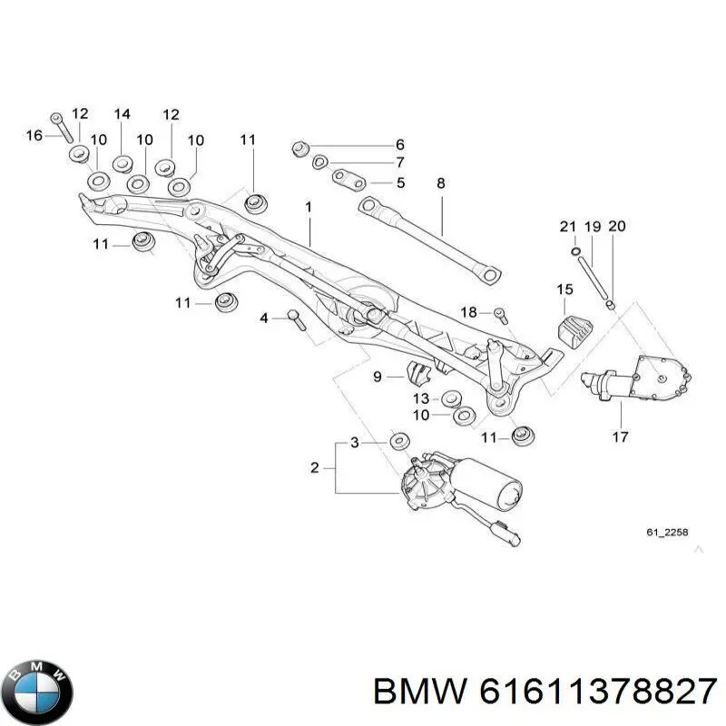  BMW 61611378827 цена, от 9.80 USD