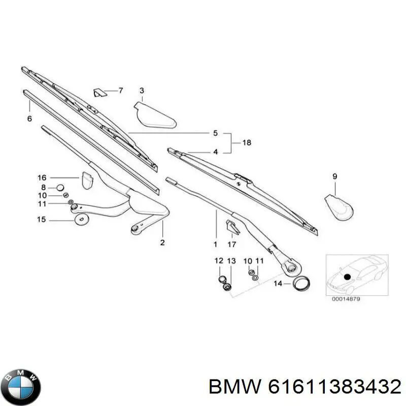  61611383432 BMW