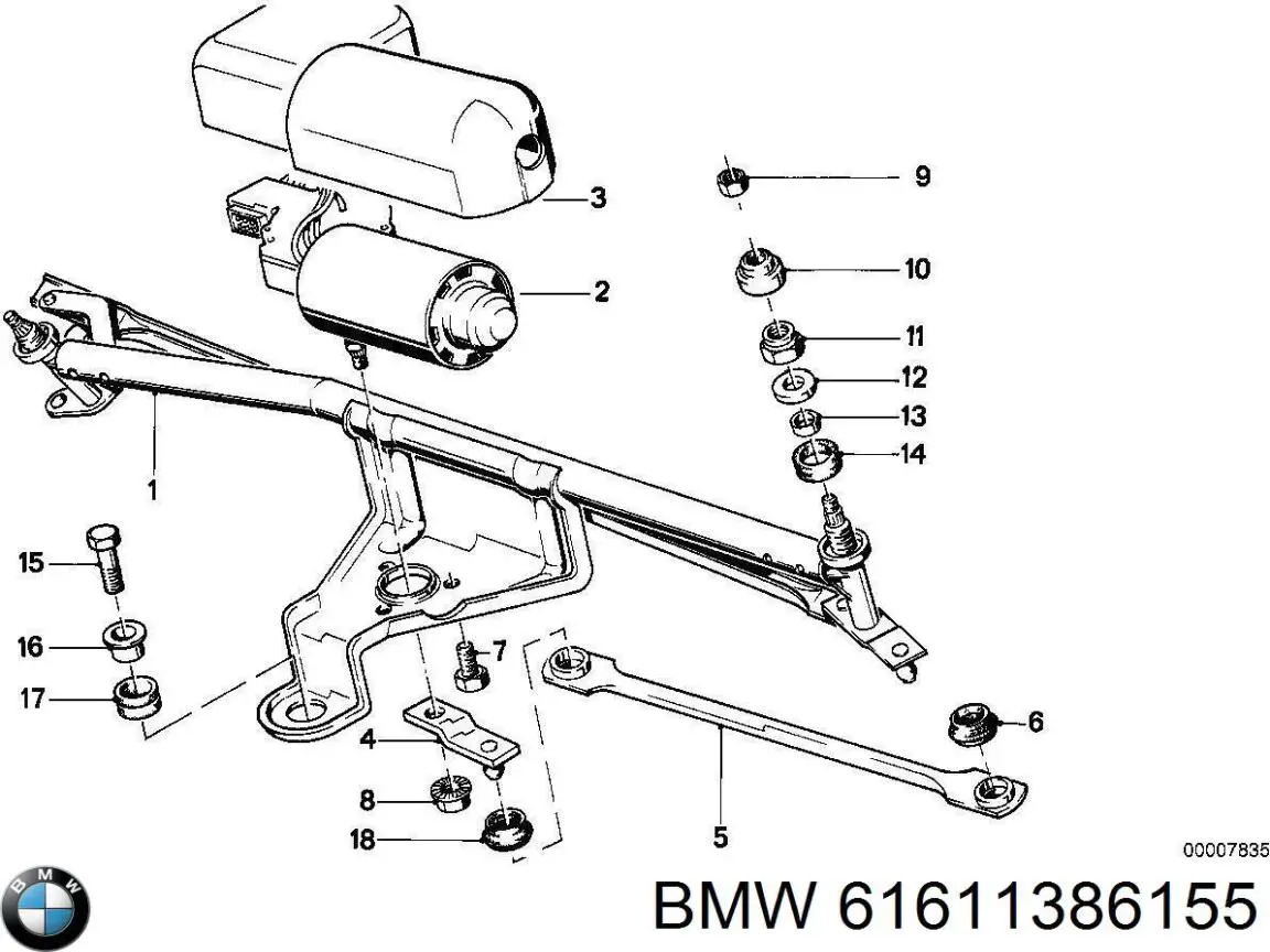  61611386155 BMW