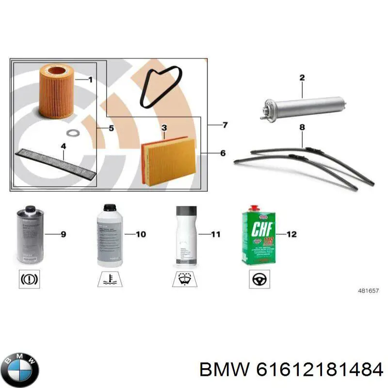 61612181484 BMW 