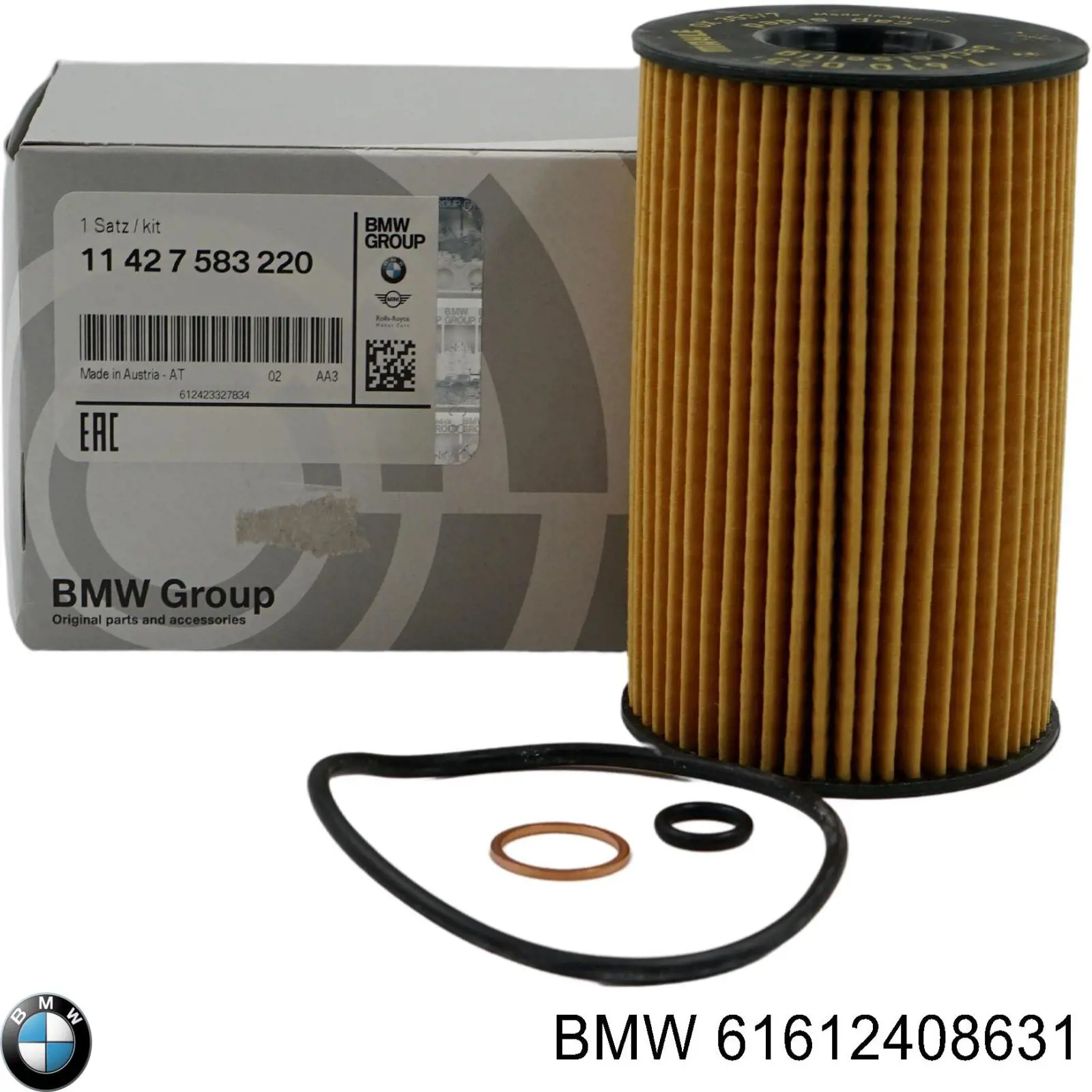 Стеклоочистители лобового стекла BMW 61612408631