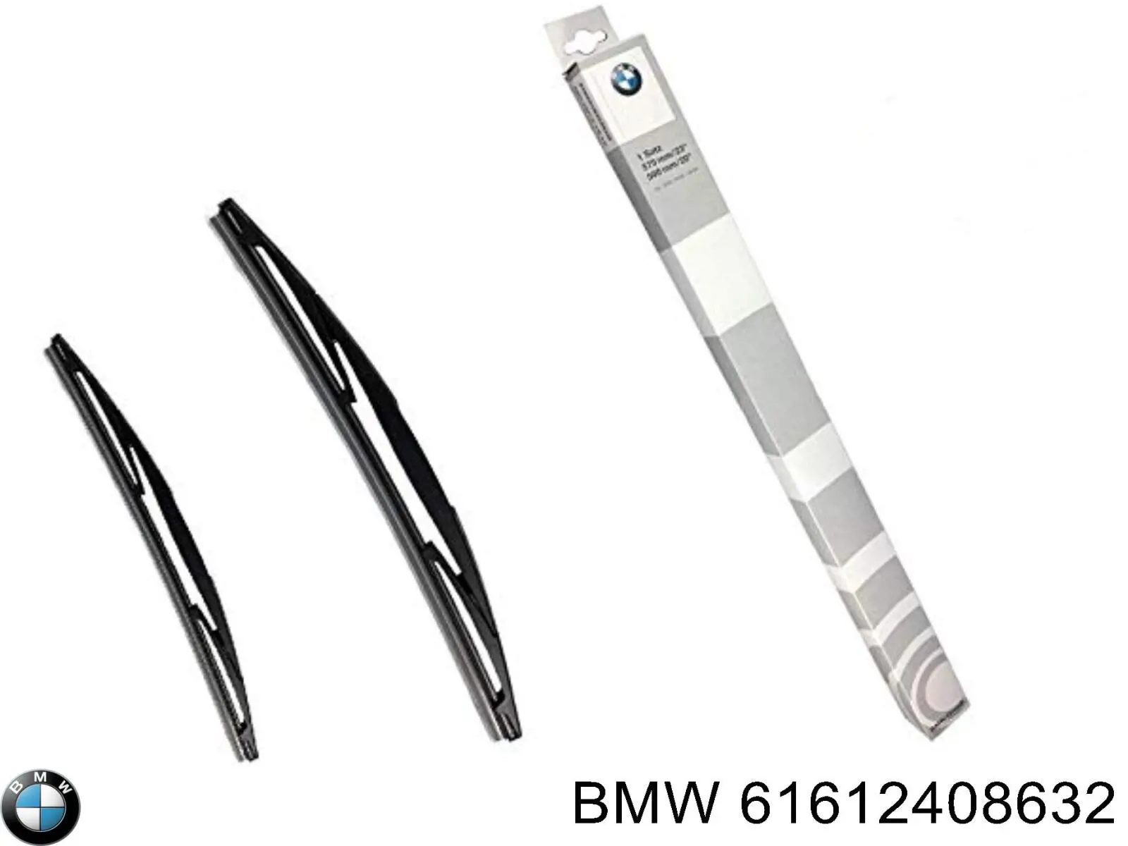 Limpa-pára-brisas do pára-brisas, kit de 2 un. BMW 5 