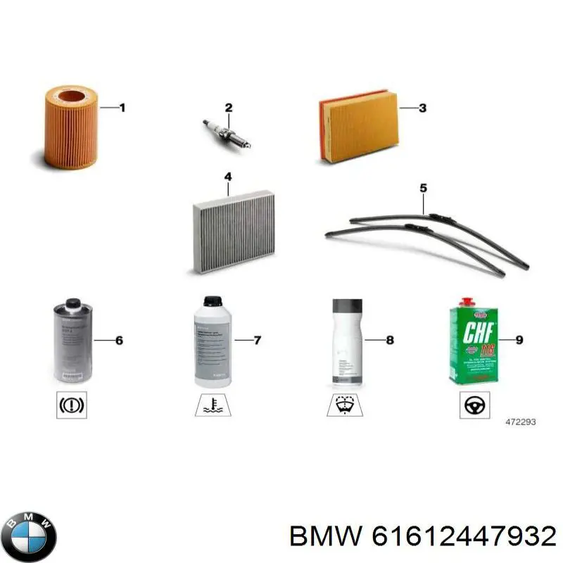 Щетки лобового стекла на BMW 5  G30, F90