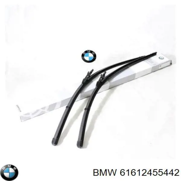 Limpa-pára-brisas do pára-brisas, kit de 2 un. 61612455442 BMW