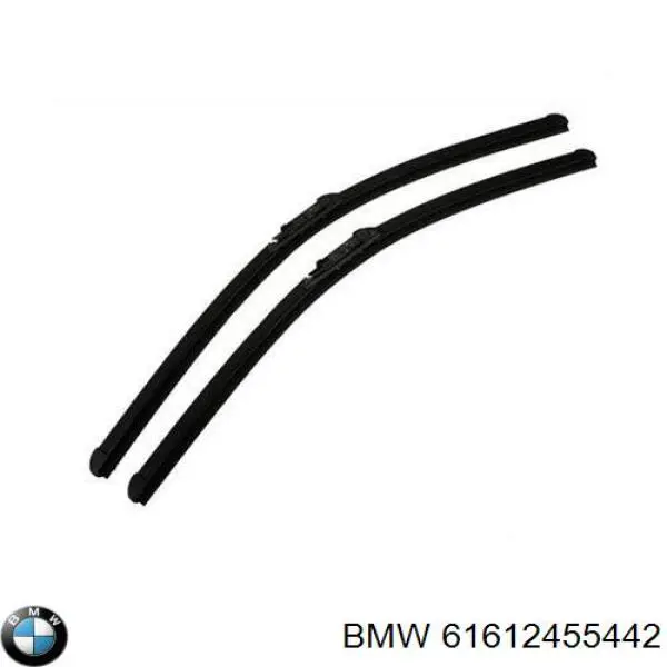 Limpa-pára-brisas do pára-brisas, kit de 2 un. BMW 61612455442