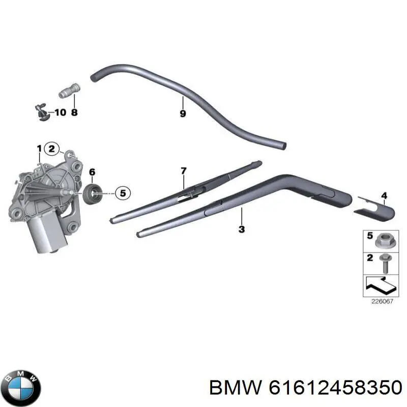  BMW 61612458350 цена, от 23.77 USD