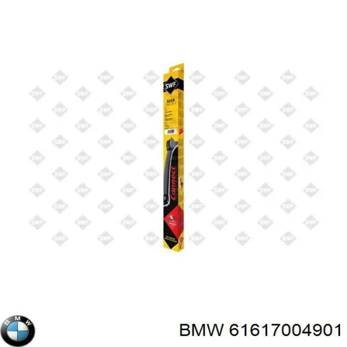 Щетка-дворник лобового стекла пассажирская 61617004901 BMW