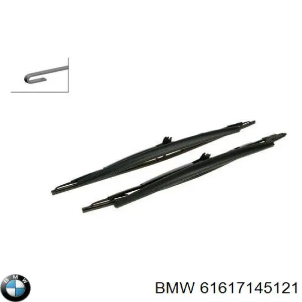 Щетки стеклоочистителя 61617145121 BMW