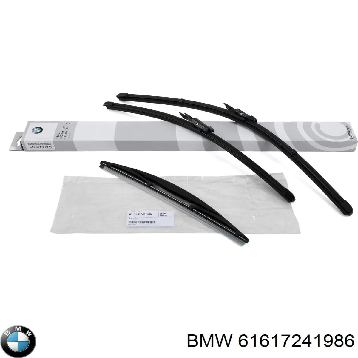 61617241986 BMW limpa-pára-brisas de vidro traseiro