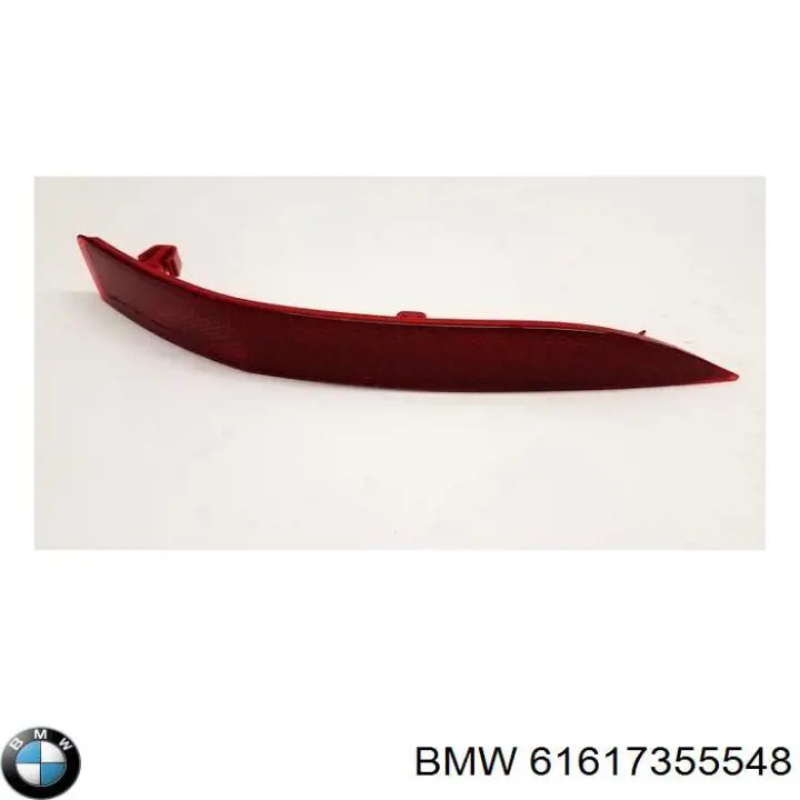 Retrorrefletor (refletor) do pára-choque traseiro direito para BMW X1 (F48)