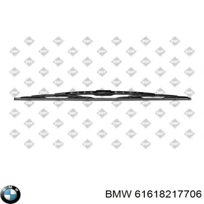Щетка-дворник лобового стекла пассажирская на BMW 5 (E34) купить.