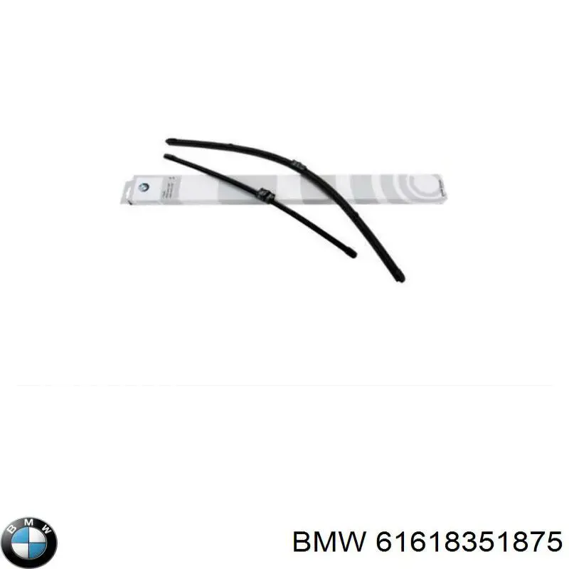 Рычаг-поводок стеклоочистителя лобового стекла BMW 61618351875