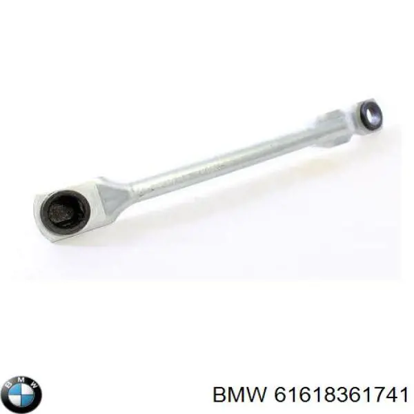 Mecanismo frontal del limpiaparabrisas izquierdo 61618361741 BMW