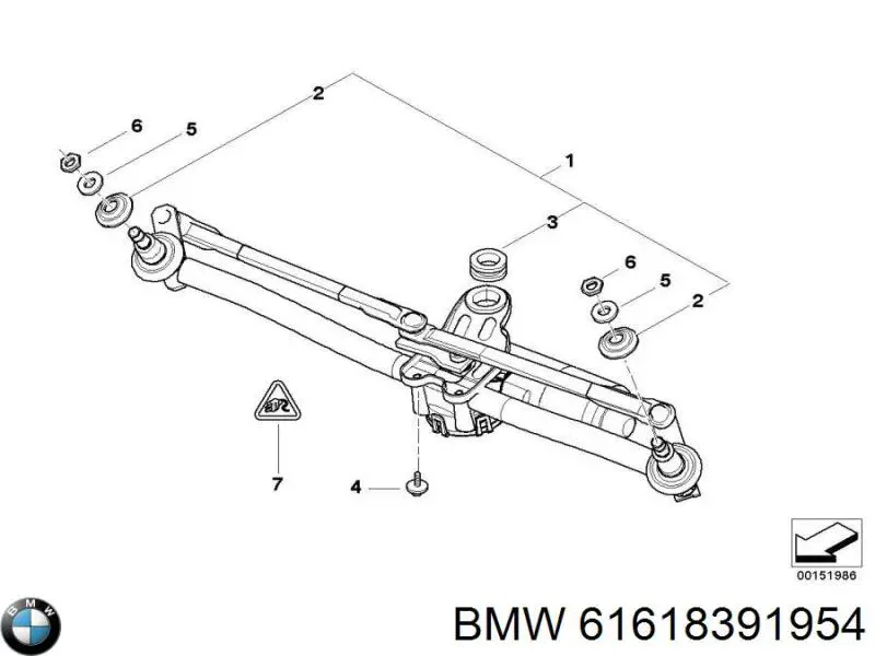  61618391954 BMW