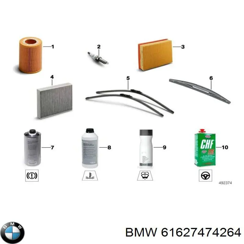 61627474264 BMW