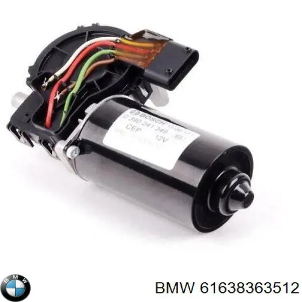 Купить 61638363512 BMW Мотор стеклоочестителя