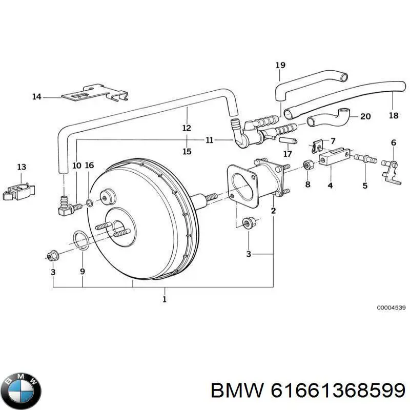 61661368599 BMW 