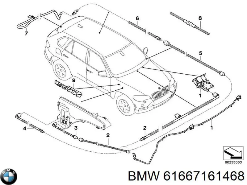  61667161468 BMW