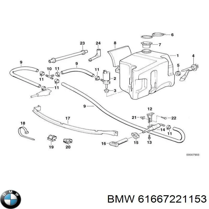  BMW 61667221153 цена, от 5.66 USD