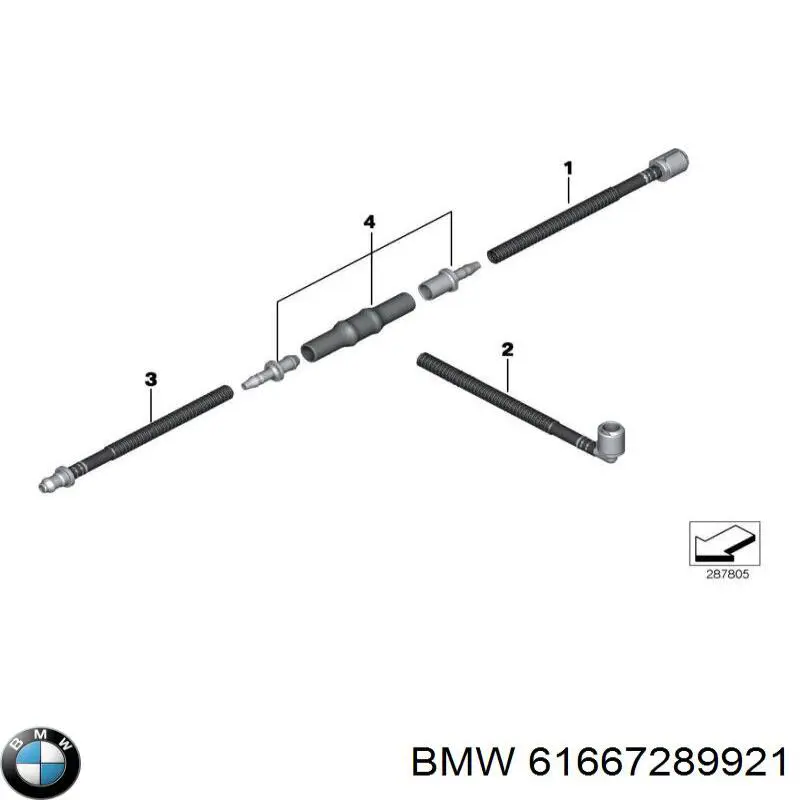  BMW 61667289921 цена, от 100.09 USD