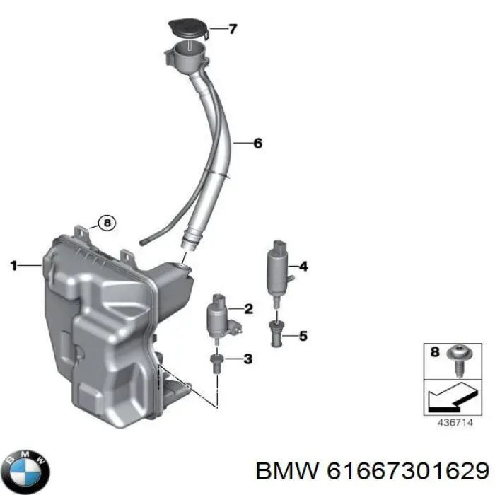  61667301629 BMW