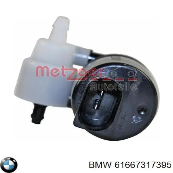 Купить 61667317395 BMW Насос-мотор омывателя стекла, перед/зад