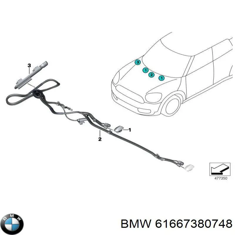 61667380748 BMW 