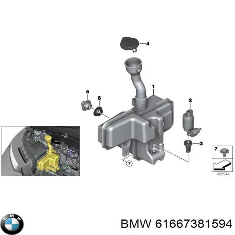  61667381594 BMW