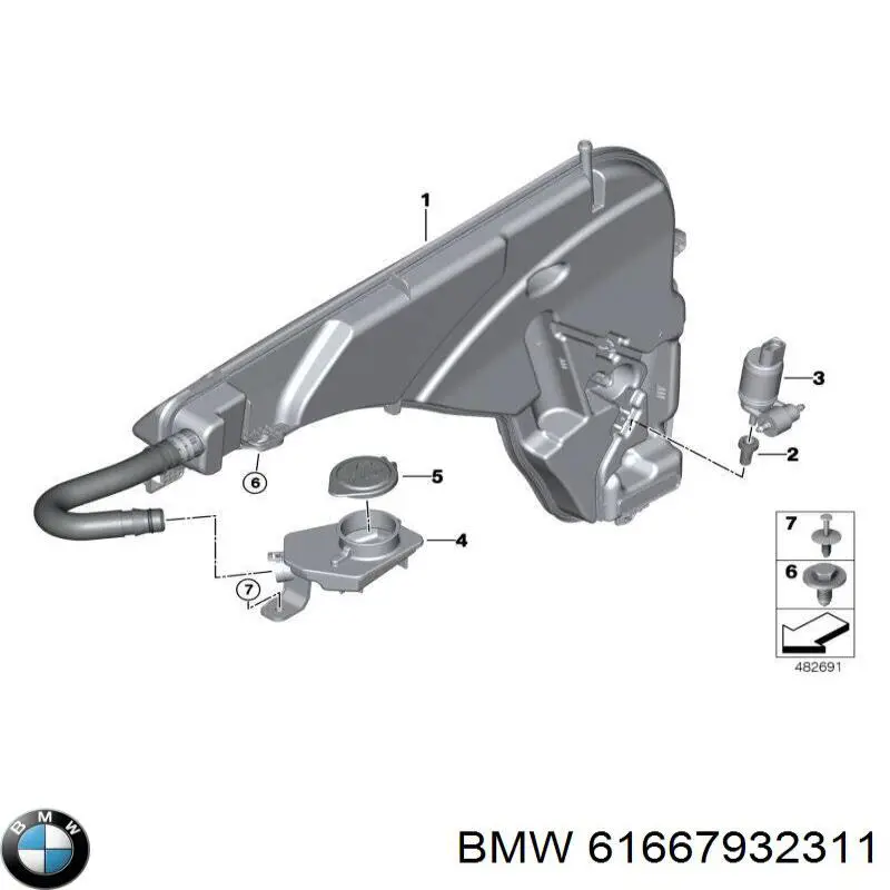 61667932311 BMW 