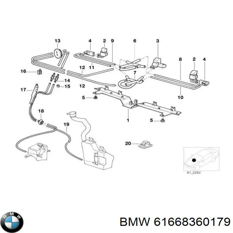  61668360179 BMW