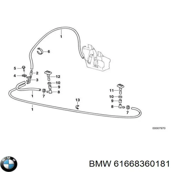  61668360181 BMW