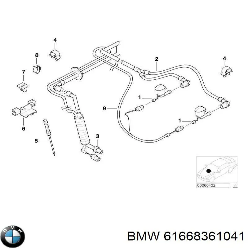  61668361041 BMW