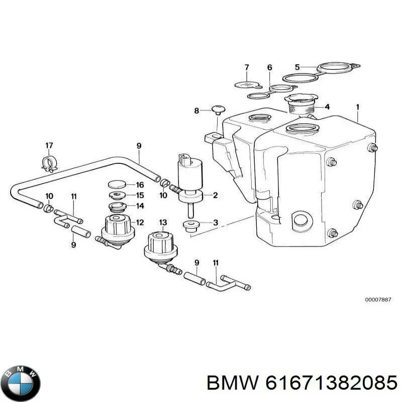  61671382085 BMW