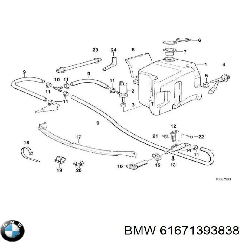  61671393838 BMW