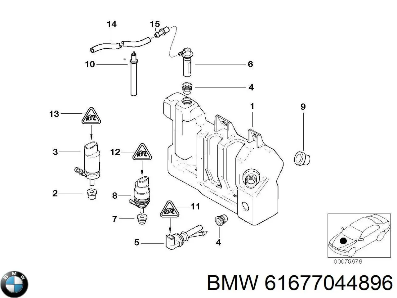  61677044896 BMW