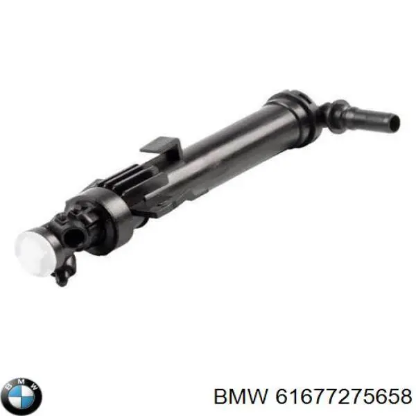 Tobera de agua regadora, lavado de faros, delantera derecha 61677275658 BMW