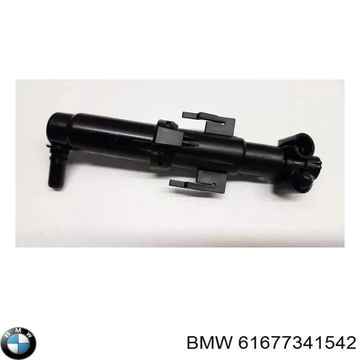 61677341542 BMW injetor de fluido para lavador da luz dianteira direita