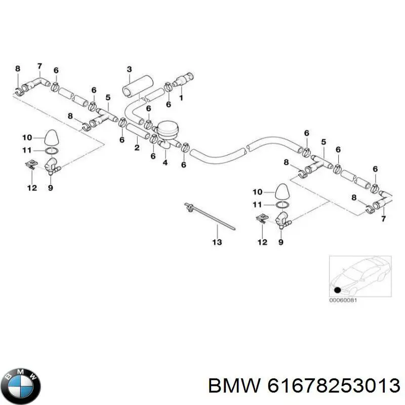 61678253013 BMW 