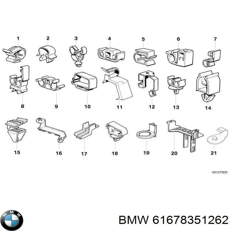 Осушитель кондиционера 61678351262 BMW