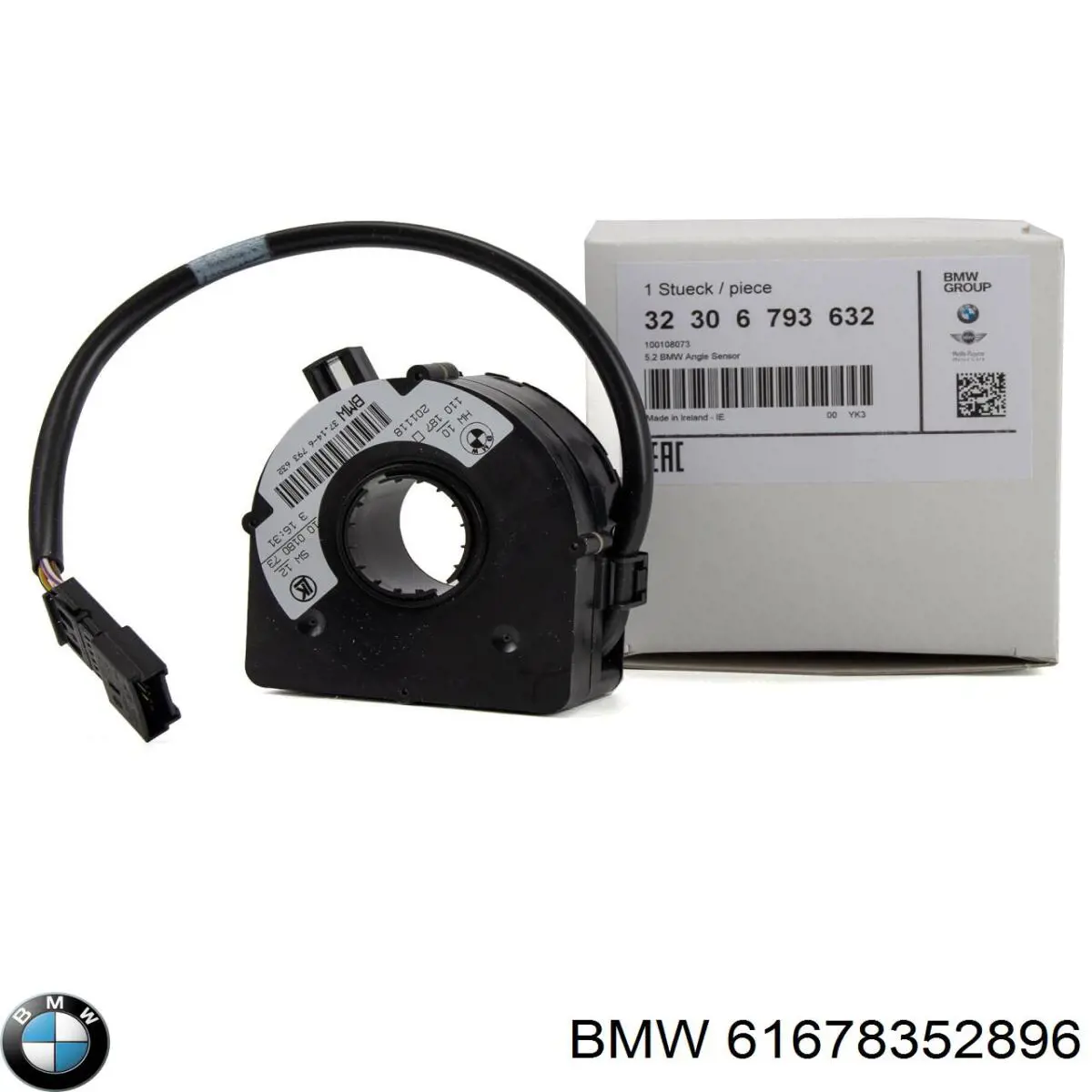 Форсунка омывателя фары передней правой 61678352896 BMW