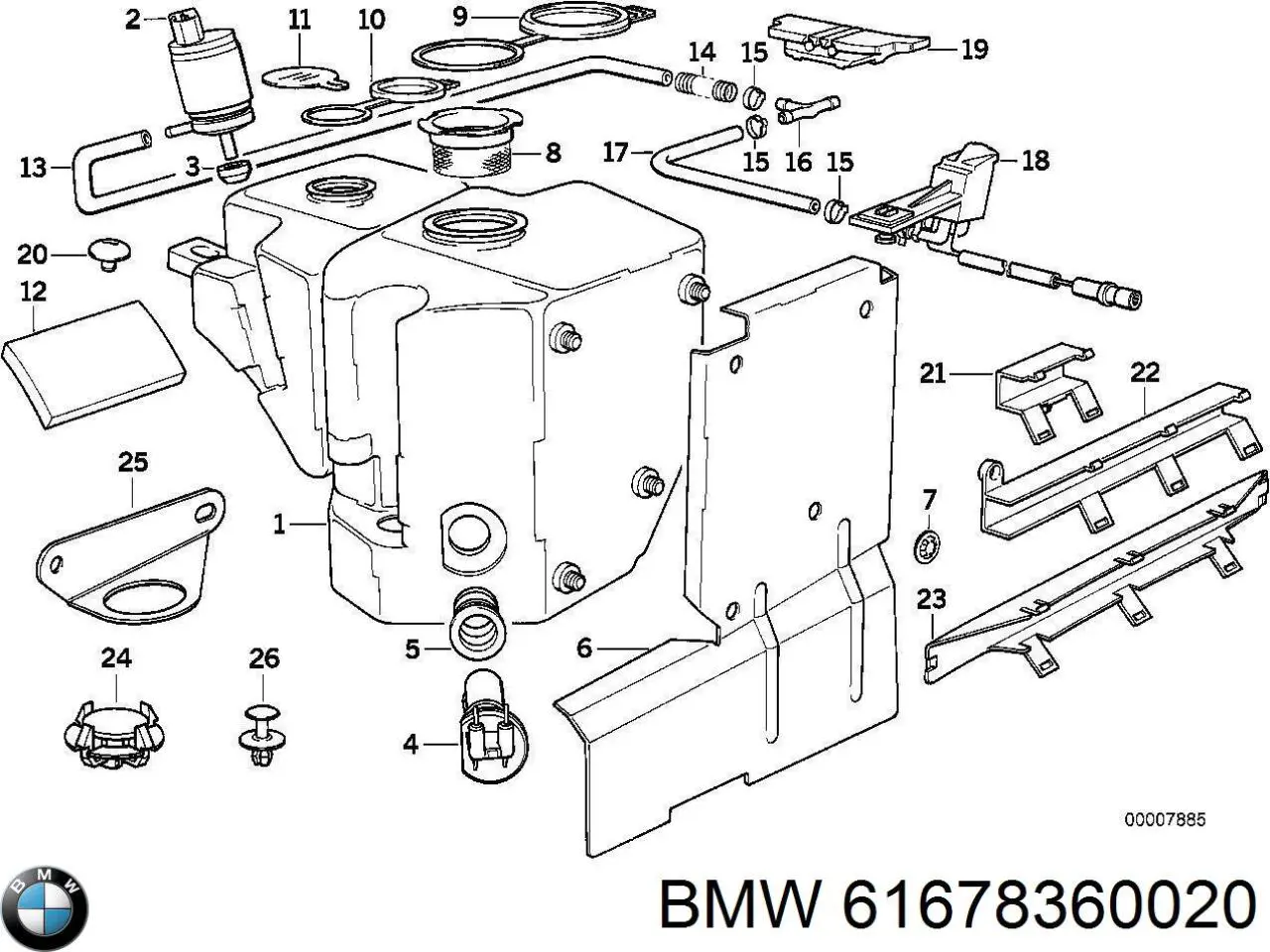  61678360020 BMW