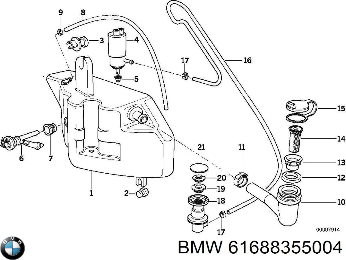  61688355004 BMW