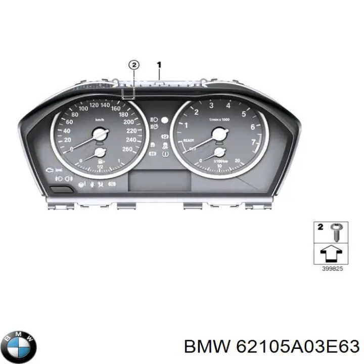 Панель приборов 61316949260 BMW
