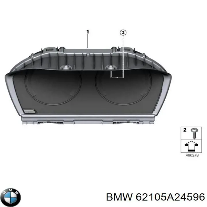 Приборная доска (щиток приборов) BMW 62109835816 цена, от 1292.27 USD