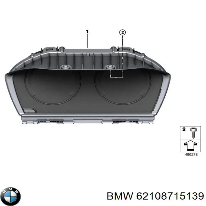 62108715139 BMW Щиток приборов