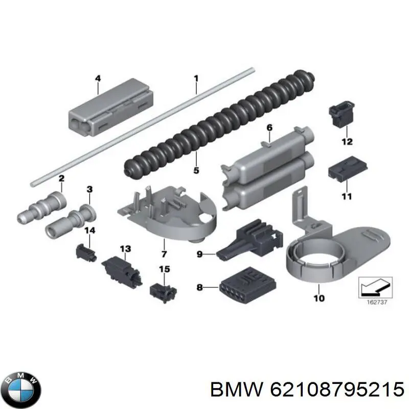62108781319 BMW приборная доска (щиток приборов)