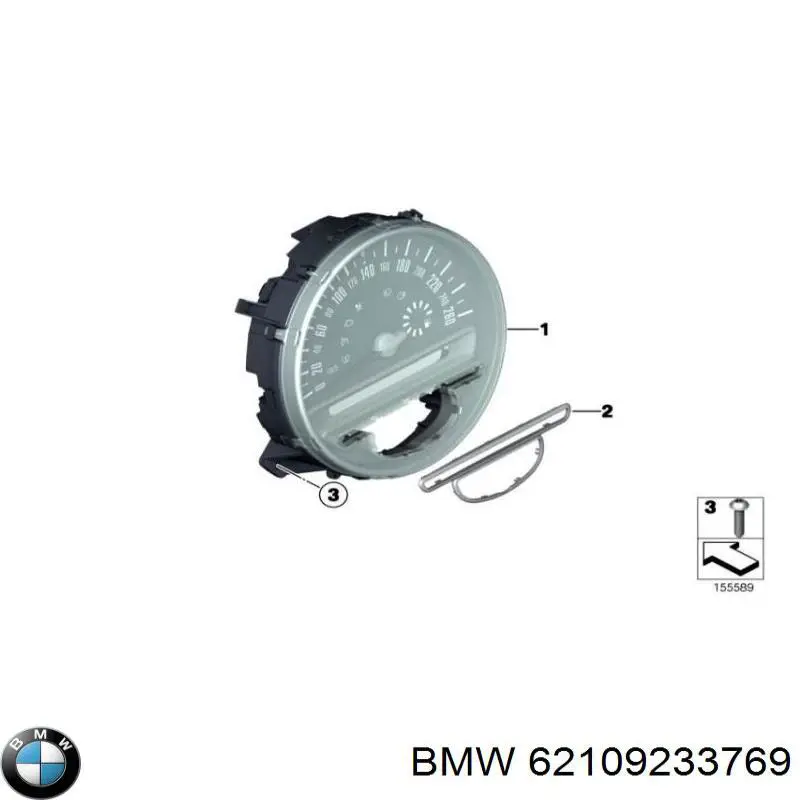 62109233769 BMW Щиток приборов