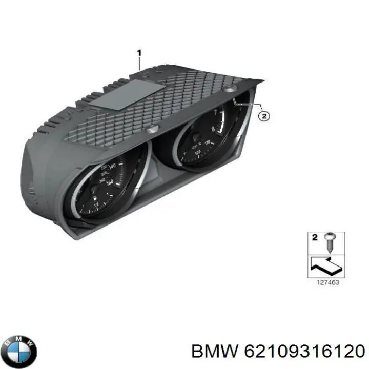 Приборная доска (щиток приборов) BMW 62109316120 цена, от 180.54 USD